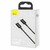 Cabo Turbo 20W USB-C P/ Lightning Série Superior 2 Metros Preto Baseus - comprar online