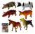Kit 6 Animais Brinquedo Criança Fazendinha Presente Menino Menina