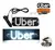 Placa Carro Led De Aplicativo Uber Botão Liga Desliga na internet