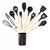 Kit Colheres Silicones 12 Peças Copo Suporte - Sparkle Rei