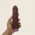 PÊNIS CHOCOLATE COM VIBRADOR 17CM X 4CM