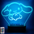 Lámpara Acrilico Multicolor RGB Cinnamoroll - comprar online
