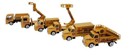 Set Autitos Coleccion Pack X6u 1:64 Construcción
