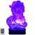 Lámpara Led RGB Multicolor Genshin Impact Ganyu