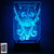 Lámpara Multicolor RGB Inosuke Hashibira Demon Slayer - comprar online