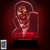 Lámpara Acrilico Multicolor RGB Itachi Uchiha Naruto - comprar online