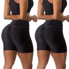 Conjunto de shorts para as mulheres, 2 partes, academia, bumbum, pode escolher - comprar online