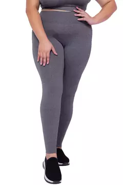 CALÇA LEGGING PLUS SIZE EM SUPLEX CINTURA ALTA DIA A DIA /G1 G2 G3 - comprar online