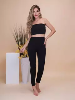 Meia-calça fio 80 cor preto adulto feminino sem pés moda inverno - comprar online