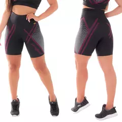 Imagem do BERMUDA MESCLA SUBLIMADA FITNESS ACADEMIA NÃO FICA TRANSPARENTE