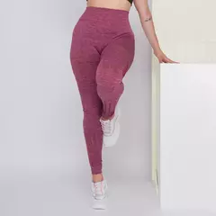 Calça Feminina Legging Com Detalhe Arrastão Leg Treino Academia Fitness Design na internet