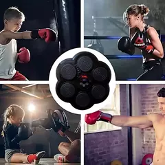 Imagem do Smart Boxe Máquina De Soco Com luva De Boxe Inteligente Música Bluetooth Alvo