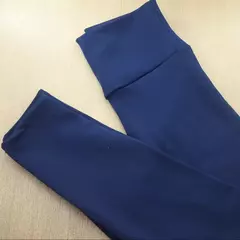 Imagem do RIKINTE Calça Legging Lisa Flanelada Térmica Preta Vinho Azul Feminina Fitness