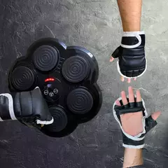 Smart Boxe Máquina De Soco Com luva De Boxe Inteligente Música Bluetooth Alvo - loja online