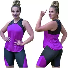 Imagem do Camiseta Regata Sport Fitness Academia 2 Cores Tecido Respiravél Seca Rápido