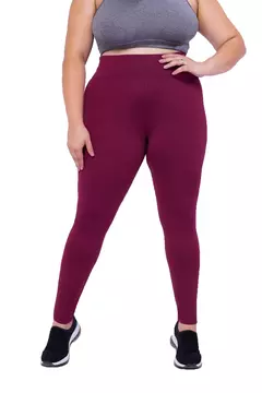 CALÇA LEGGING PLUS SIZE EM SUPLEX CINTURA ALTA DIA A DIA /G1 G2 G3 na internet