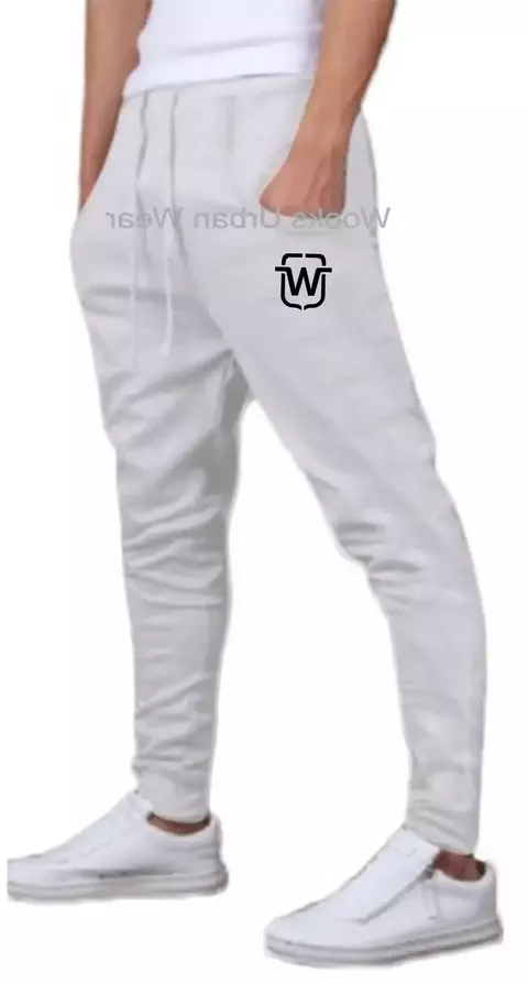 CALÇA DE MOLETOM WOOKS MASCULINA SLIM SKINNY SPORT LUXO M12