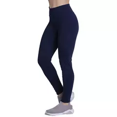 Calça Legging Fitness Montaria Feminina Empina Bumbum Suplex Lisa Recortes Mode - loja online