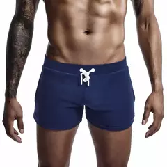 Pijamas lounge shorts masculino pijamas bottoms pijamas shorts de algodão macio