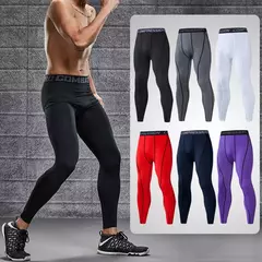 Calças de especificação masculina calças justas leggings para correr ginási - comprar online