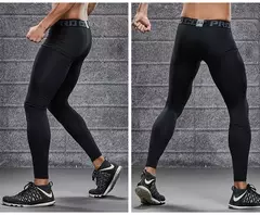 Calças de especificação masculina calças justas leggings para correr ginási - GH Vitrine Virtual