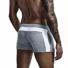 Pijamas lounge shorts masculino pijamas bottoms pijamas shorts de algodão macio