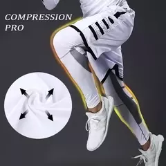 Calças de especificação masculina calças justas leggings para correr ginási - loja online