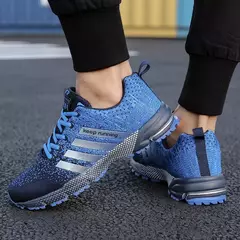 Tênis de corrida treino para homens e mulheres, calçado esportivo ao ar livre, - comprar online
