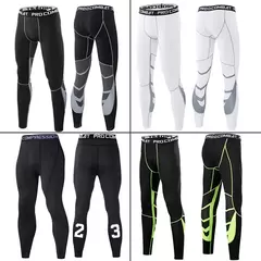 Calças de especificação masculina calças justas leggings para correr ginási