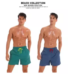 ESCATCH Homem Roupa de banho Calções de banho Troncos Praia Board Shorts Calç - GH Vitrine Virtual