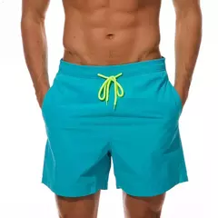 Imagem do ESCATCH Homem Roupa de banho Calções de banho Troncos Praia Board Shorts Calç