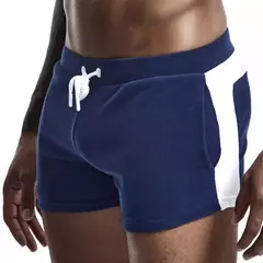 Pijamas lounge shorts masculino pijamas bottoms pijamas shorts de algodão macio - GH Vitrine Virtual