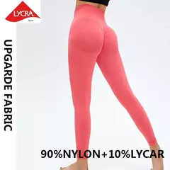 Cintura alta push up sem costura esporte legging mulheres calças de yoga super na internet