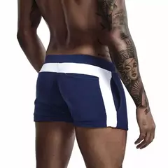 Pijamas lounge shorts masculino pijamas bottoms pijamas shorts de algodão macio - comprar online