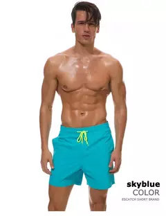 ESCATCH Homem Roupa de banho Calções de banho Troncos Praia Board Shorts Calç - loja online