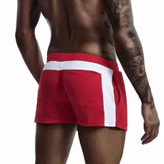 Pijamas lounge shorts masculino pijamas bottoms pijamas shorts de algodão macio