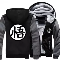Outono inverno jaquetas anime moletom masculino moda streetwear velo com capuz j