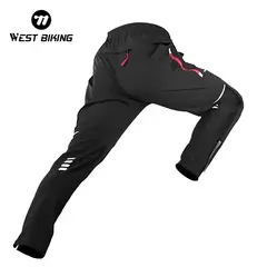 West biking ciclismo caminhadas calças primavera verão esportes ao ar livre calças de carga dos homens secagem rápida reflexivo repelente água mtb