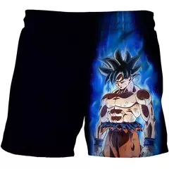 Moda 2024 meninos harajuku calças de praia para crianças roupas dragon ball z na internet