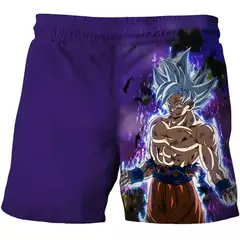 Moda 2024 meninos harajuku calças de praia para crianças roupas dragon ball z - GH Vitrine Virtual