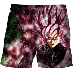 Moda 2024 meninos harajuku calças de praia para crianças roupas dragon ball z na internet