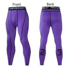Calças de especificação masculina calças justas leggings para correr ginási - loja online