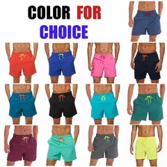 ESCATCH Homem Roupa de banho Calções de banho Troncos Praia Board Shorts Calç - GH Vitrine Virtual