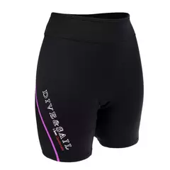 Shorts de neoprene para homens e mulheres, troncos grossos e quentes, calças de - loja online
