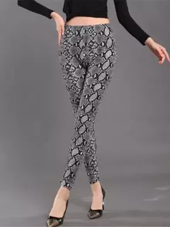 CHSDCSI-Leggings com elástico na cintura alta feminina, calça fitness sexy, ca - loja online