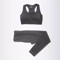 2/3/5 pçs sem costura feminino conjunto de yoga treino roupas esportivas ginás - GH Vitrine Virtual