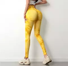 Lantech mulheres ginásio yoga calças sem costura roupas esportivas elásticos