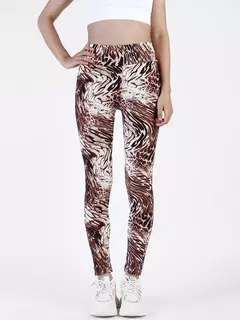 Imagem do CHSDCSI-Leggings com elástico na cintura alta feminina, calça fitness sexy, ca