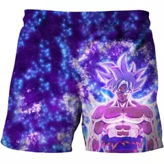 Imagem do Moda 2024 meninos harajuku calças de praia para crianças roupas dragon ball z