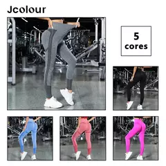 Imagem do Leggings Femininas Para Levantar o Bumbum, Calças de Ioga Fitness de Cintura Alt